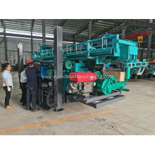 Eaton motor crawler 450m water well drilling rig